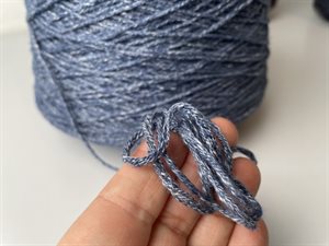 Janis virgin wool / alpaca - dejlig kvalitet i jeansblå melange
